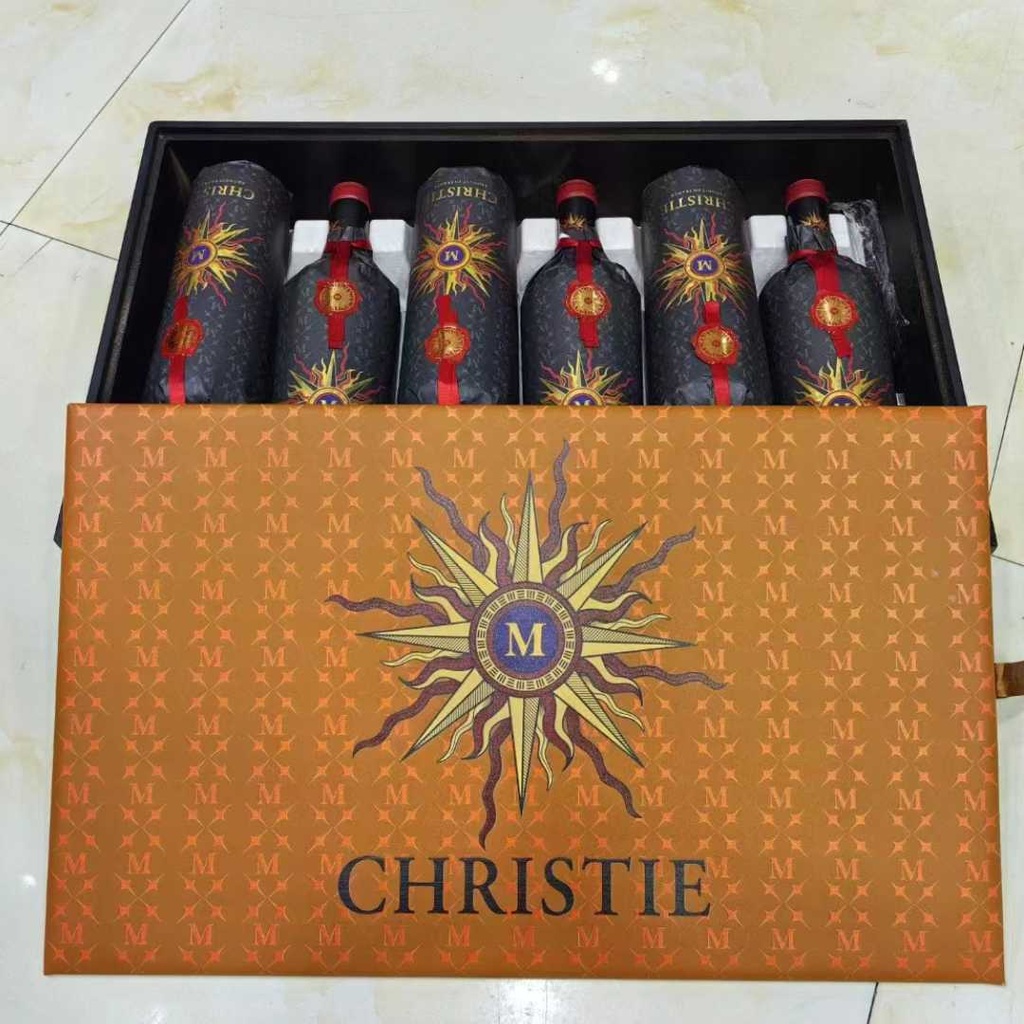 Cassetta per 6 bottiglie di vino scatola personalizzabile in legno di pino