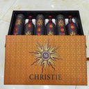 Cassetta per 6 bottiglie di vino scatola personalizzabile in legno di pino