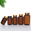 Barattolino vetro ambra 45x82 mm, 75 ml 