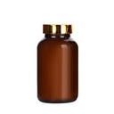 Barattolino vetro ambra 45x82 mm, 75 ml 