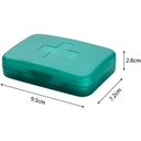 Porta Pillole in plastica resistente gadget