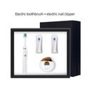 SET REGALO SPAZZOLINO E TAGLIA UNGHIE ELETTRICO