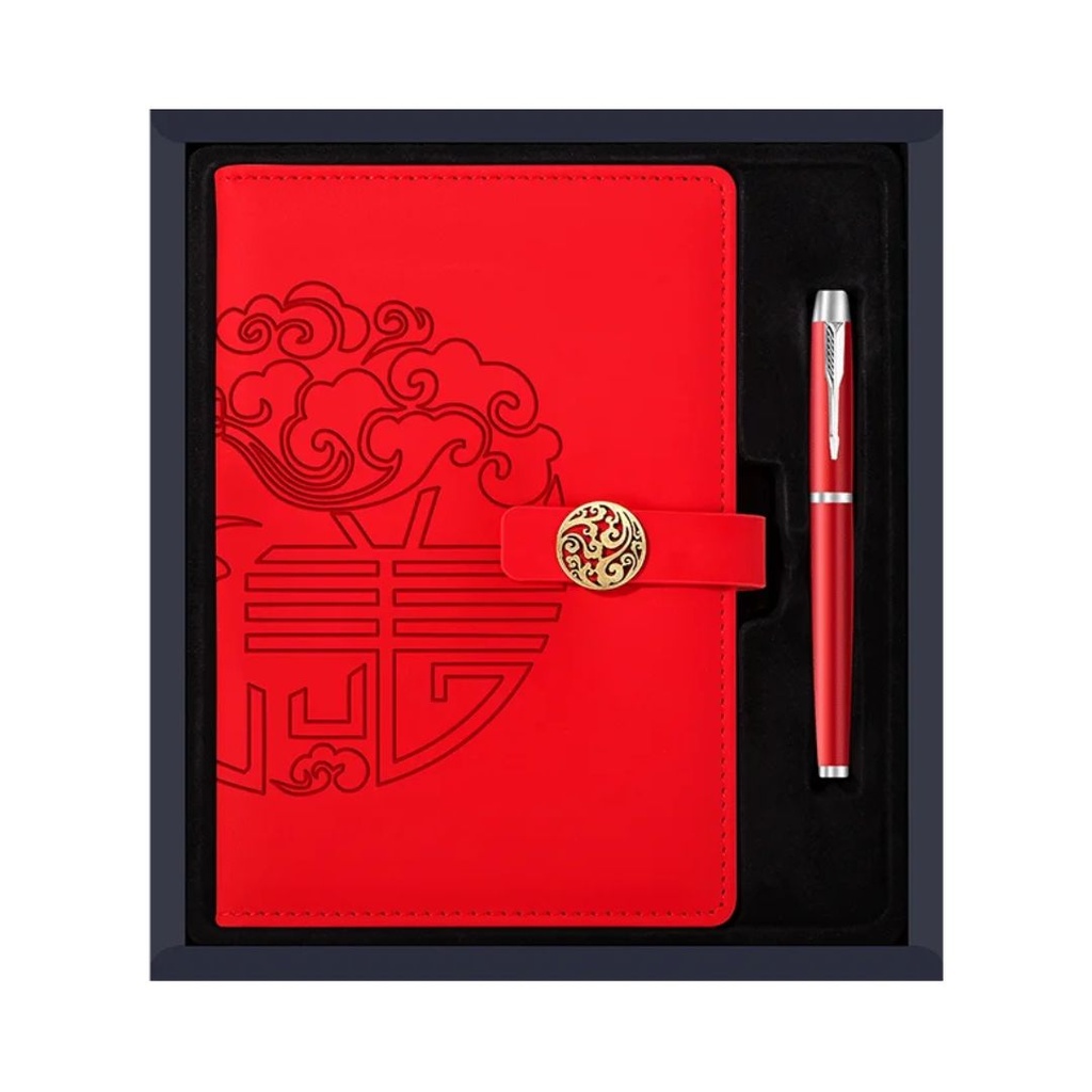 SET REGALO TACCUINI E PENNA IN PELLE