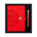 SET REGALO TACCUINI E PENNA IN PELLE