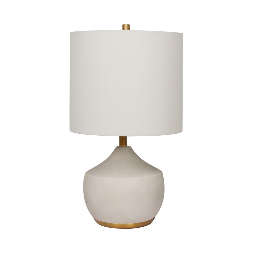 [119-ML234518] LAMPADA  DA TAVOLO   GRES PANNA