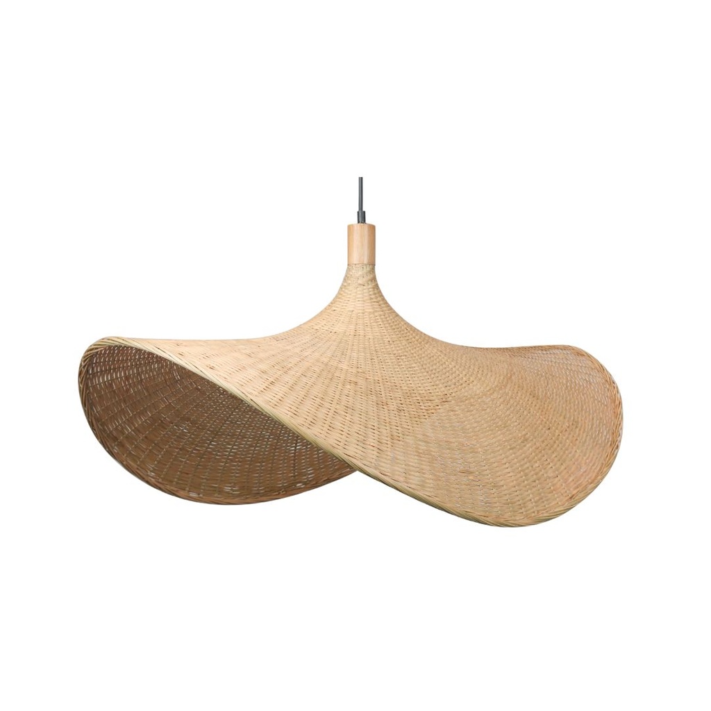 LAMPADARIO IN RATTAN 