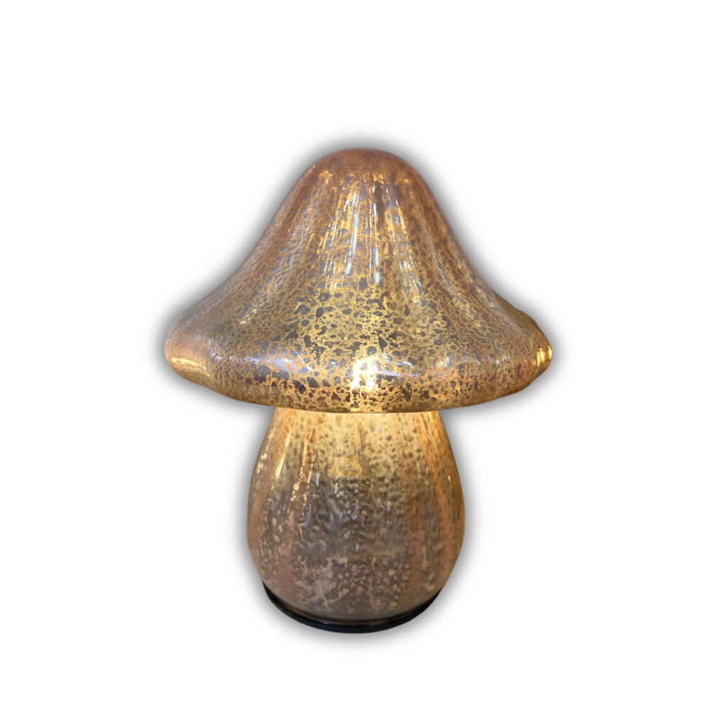 Lampada in vetro fungo 