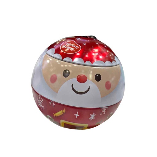 Pallina di Natale Box Latta per dolci, caramelle scatolina regalo natalizia