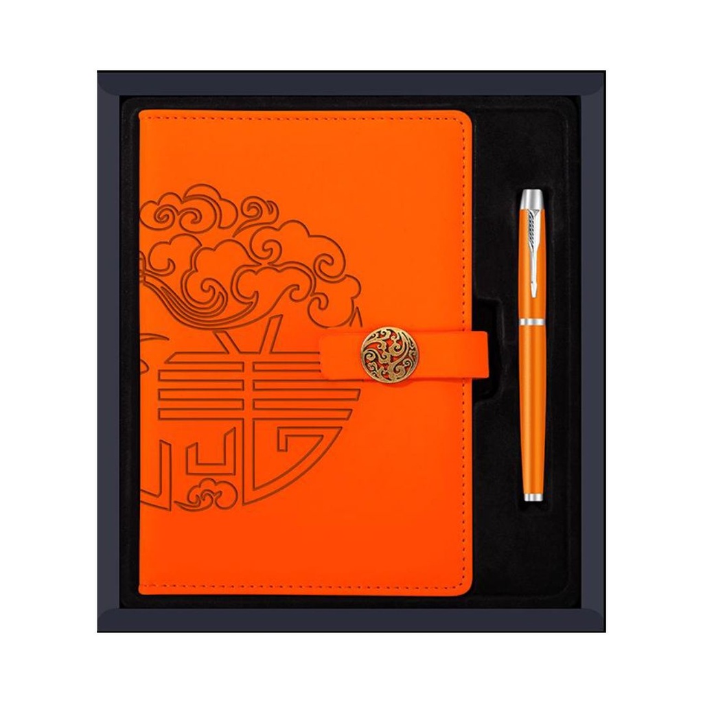 SET REGALO TACCUINI E PENNA IN PELLE