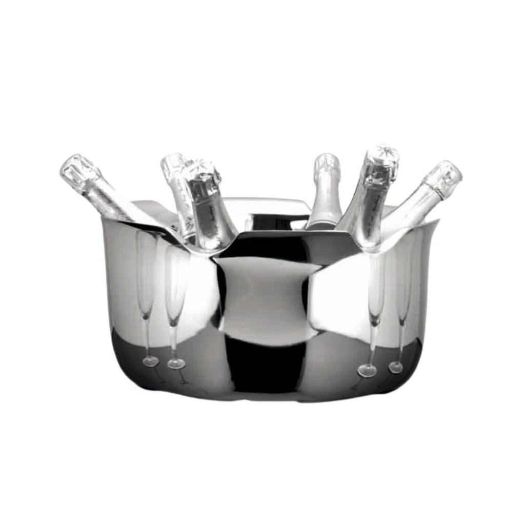 [ALM-570] SPUMANTIERA PORTA GHIACCIO IN ACCIAIO 