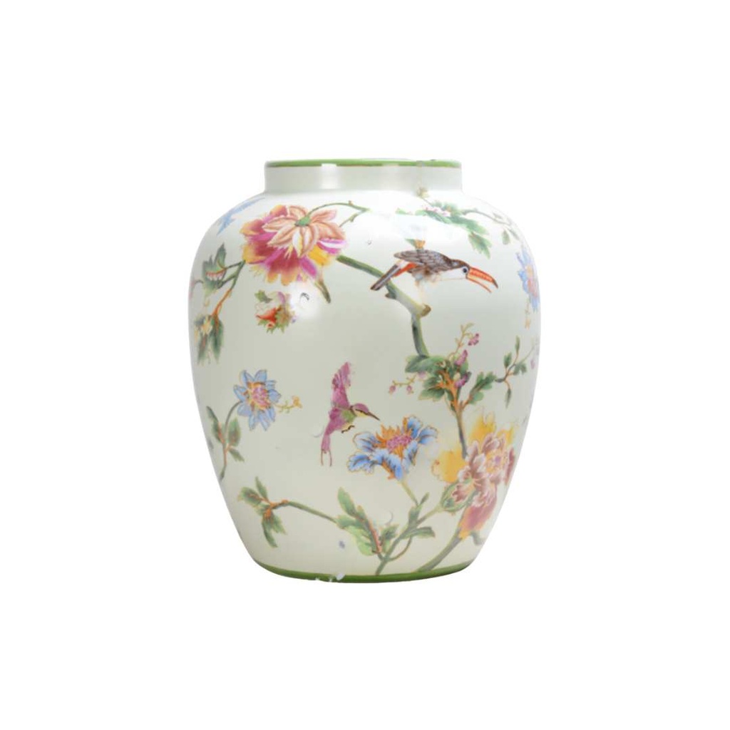 [JCD-11480] Vaso tondo motivo floreale