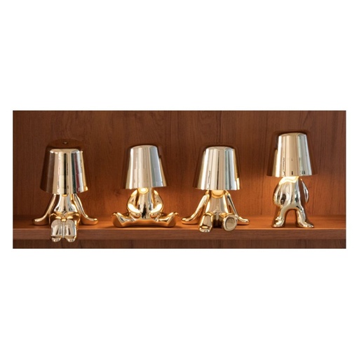 [119-ML210804-2] LAMPADA LED DA TAVOLO CON BATTERIA ASTRONAUTA TRICOLORE