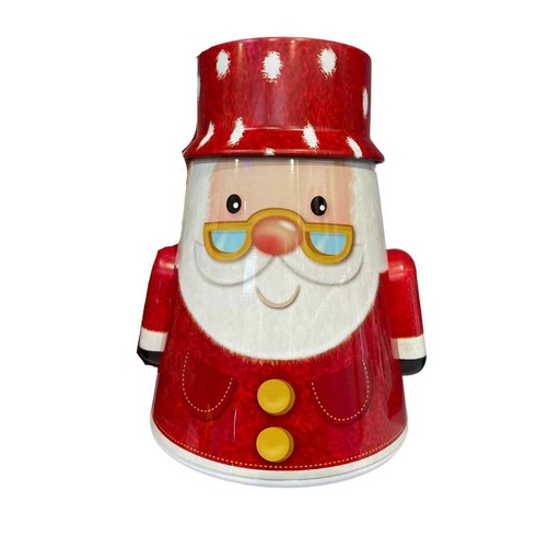 Santa Claus scatola Natale Box Latta per dolci, torroni, scatola regalo natalizia