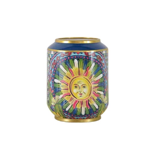 [JCD-15608MB] Vaso Sole colorato in ceramica
